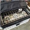 Image 2 : CAMP CHEF EXPEDITION 3 PROPANE 3 BURNER CAMP STOVE WITH LEGS AND CARRY CASE