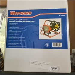 NEW WESTWARD 300W HALOGEN TASK LIGHT POWER STATION