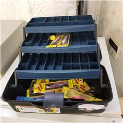 TACKLE BOX W/ NEW LURES