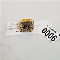 1974 STEELERS SUPERBOWL RING, UNOFFICIAL