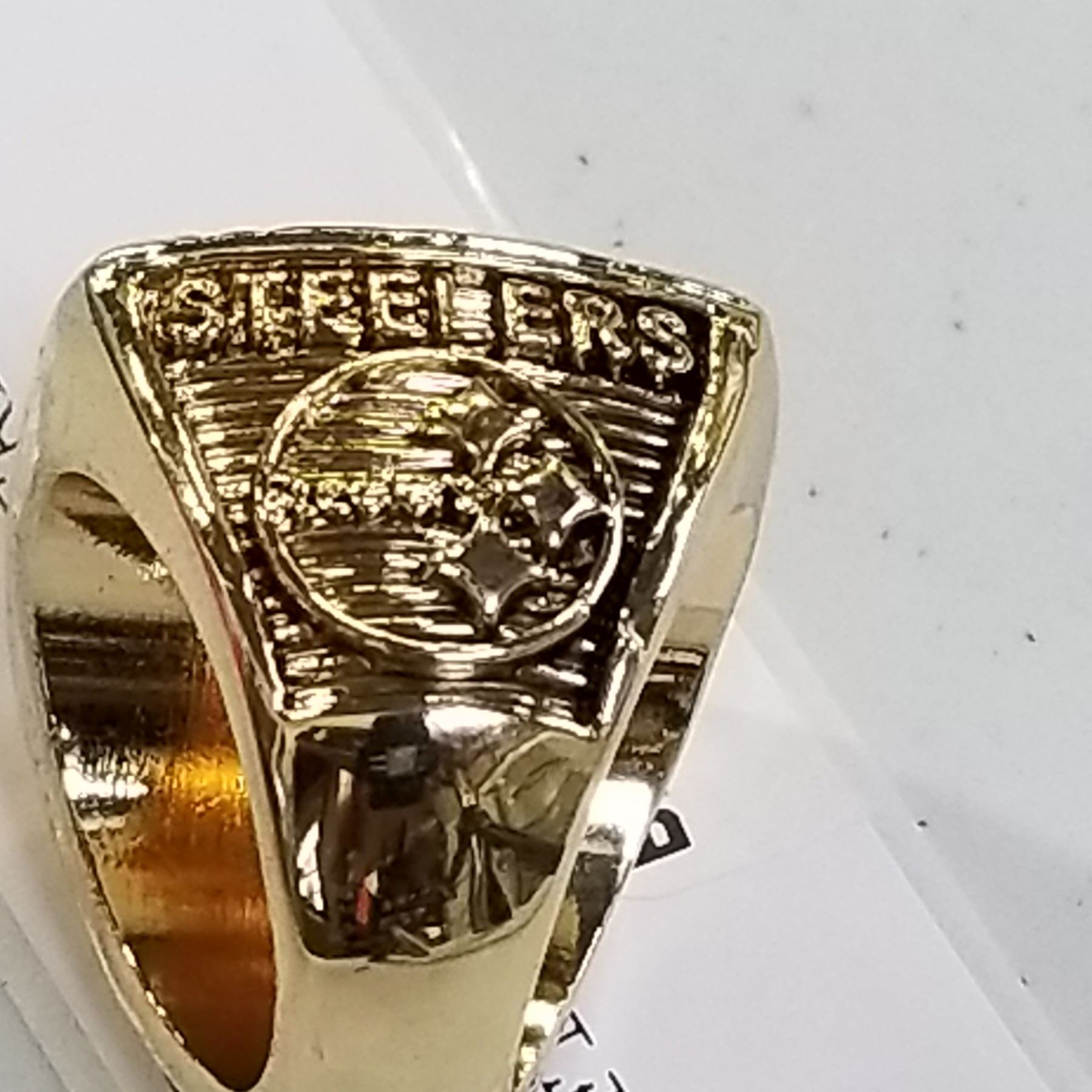 1974 STEELERS SUPERBOWL RING, UNOFFICIAL - Big Valley Auction