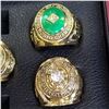 Image 5 : GREENBAY PACKERS SUPERBOWL 5 RING SET IN CASE, UNOFFICIAL