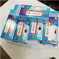 5 NEW RECHARGEABLE EMERGENCY LIGHTS