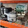 Image 1 : DEEP FRYER, BREAD MAKER, CROCK POT, FOOT SPA, AND RICE COOKER