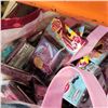Image 2 : BOX OF KIDS TOYS, COLLECTIBLES, AND MY LITTLE PONY CARD SLEEVES