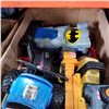 Image 2 : BOX LOT OF KIDS TOYS W/ BATCAVE