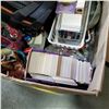 Image 2 : BOX OF TOYS, VINTAGE COLLECTIBLES, AND SPORTSCARDS