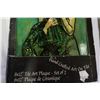 Image 3 : LOT OF ROCK SALTS TEA LIGHTS HOLDERS AND TILE ART PLAQUE