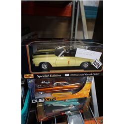 DUB CITY DIE CAST CAR AND 2 MAISTRO DIE CAST CARS