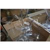 Image 2 : LOT OF LARGE MARTINI GLASSES