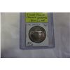 Image 2 : 1967 CANADIAN SILVER DOLLAR .800 SILVER