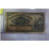 Image 2 : 1923 CANADIAN 25c BILL SHIN PLASTER PLUS 1923 NICKEL