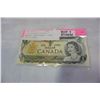 Image 1 : 1973 CANADIAN 1 DOLLAR BANKNOTE UNCIRCULATED - LAST YEAR OF ISSUE