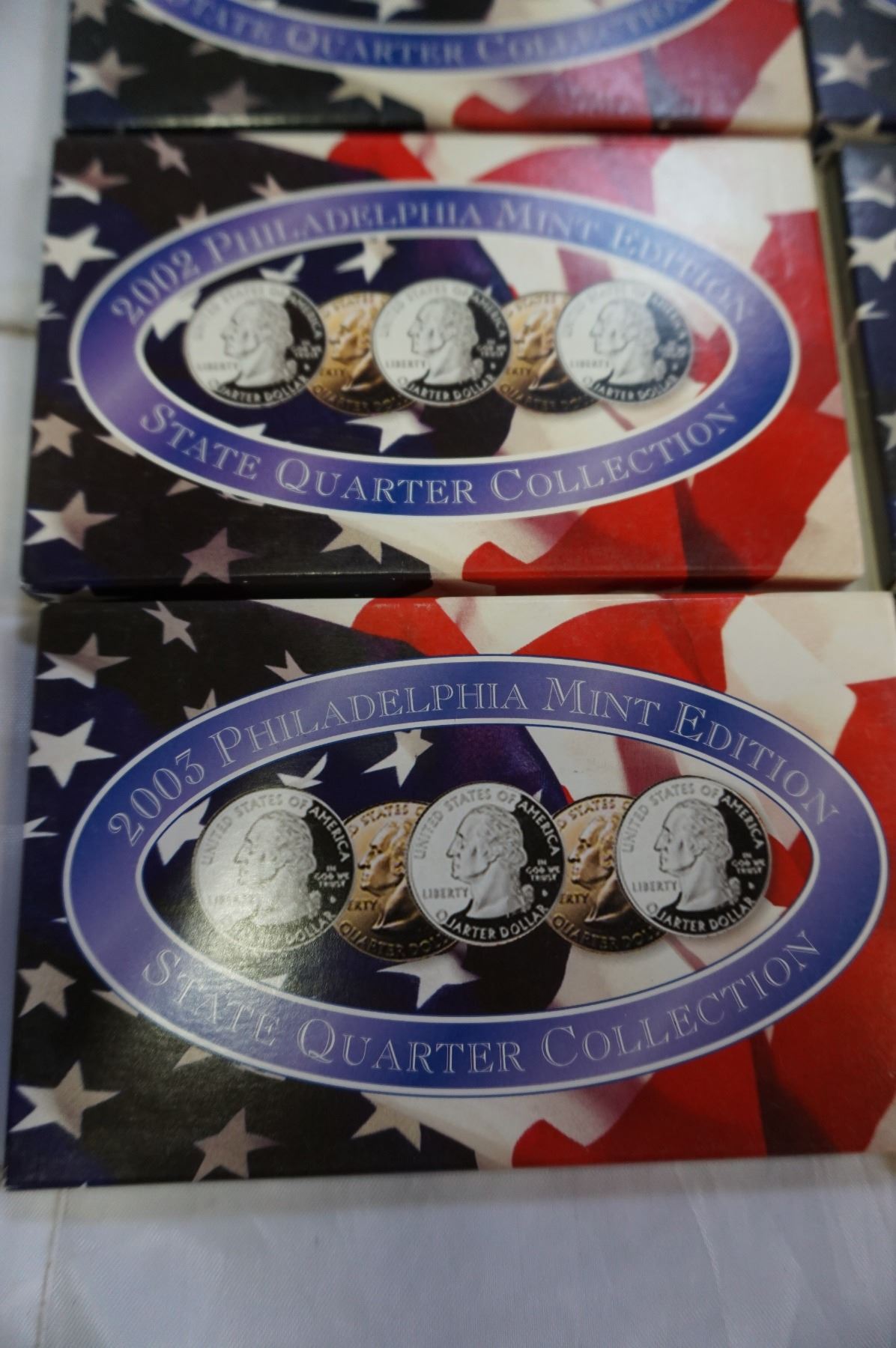 COMPLETE BRILLIANT UNCIRCULATED FIFTY STATE COLLECTION 1999-2008 50 ...