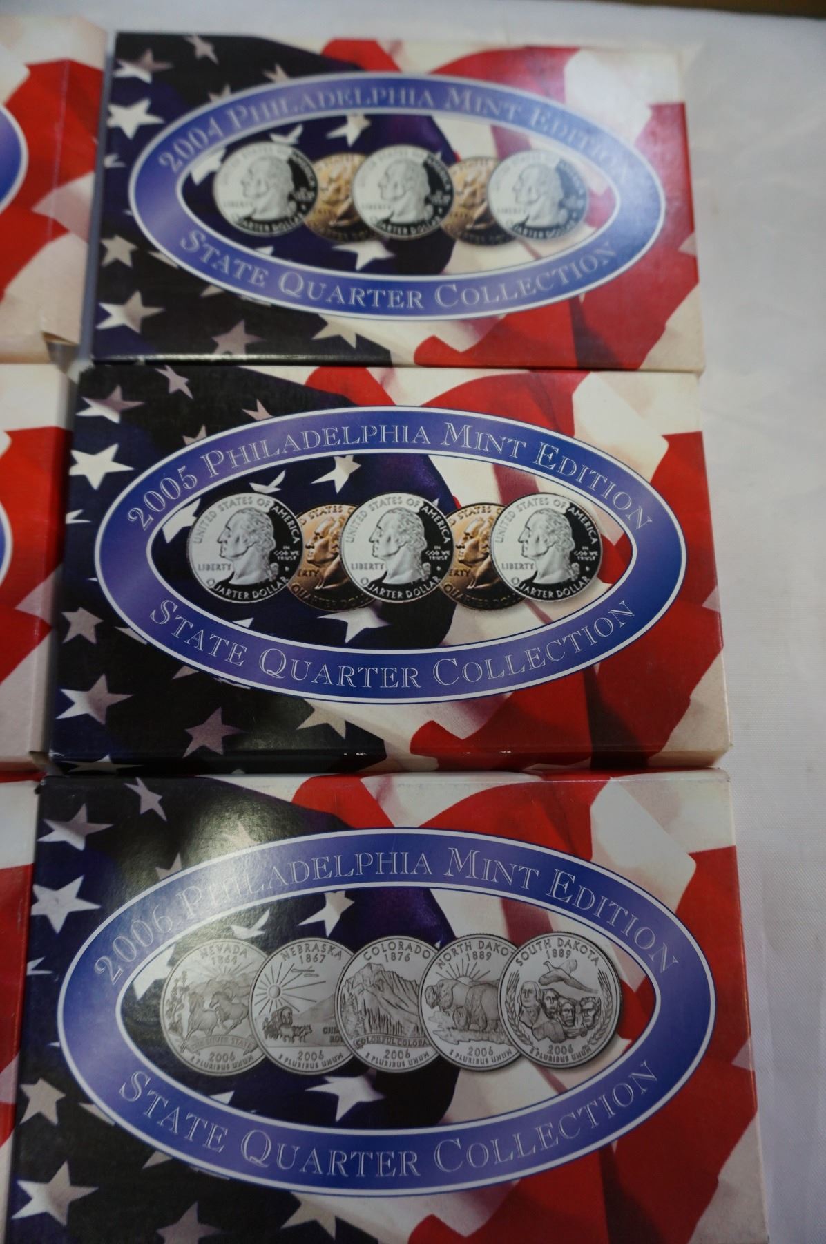 COMPLETE BRILLIANT UNCIRCULATED FIFTY STATE COLLECTION 1999-2008 50 ...