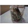 Image 3 : JAR OF BRACELETS AND WATCHES