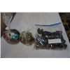 Image 1 : 2 SMALL BAGS OF JEWELLERY AND BAG OF WATCHES