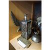 Image 2 : LOT OF BRASS AND METAL DECOR AND BRASS EAGLE