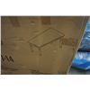 Image 2 : NEW ASHLEY MAHOGNAY FINISH TALL COFFEE TABLE - RETAIL $799