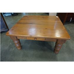 MODERN 1 DRAWER WOODEN COFFEE TABLE