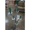 Image 2 : METAL CANDELABRA W/ CANDLES