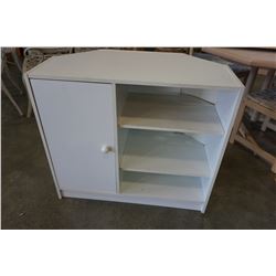 WHITE 1 DOOR CORNER UNIT