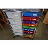 Image 2 : ROLLING METAL 15 DRAWER ORGANIZER