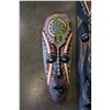 Image 2 : 2 WOOD CARVED MASKS