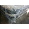 Image 3 : KINGSIZE SERTA PERFECT SLEEPER ANASTASIA HI LOFT PILLOW TOP MEDIUM FIRM MATTRESS, DIRT SCUFF, AS NEW
