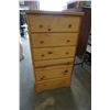 Image 1 : 6 DRAWER PINE HIGHBOY DRESSER