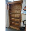 Image 2 : 6.5FT RUSTIC PINE BOOKSHELF