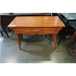 MAPLE 1 DRAWER DESK AND STOOL