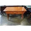Image 1 : MAPLE 1 DRAWER DESK AND STOOL