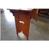 Image 4 : MAPLE 1 DRAWER DESK AND STOOL