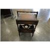 Image 3 : VINTAGE 1 DRAWER MAGAZINE RACK ENDTABLE