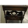 Image 4 : VINTAGE 1 DRAWER MAGAZINE RACK ENDTABLE