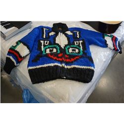 LONG HOUSE SIZE 40 COWICHAN SWEATER