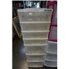 Image 3 : 7 DRAWER ORGANIZER AND 2 3 DRAWER ORGANIZERS