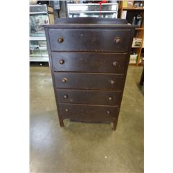 PINE 5 DRAWER DRESSER