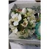 Image 2 : BOX OF SADLER TEAPOT, VANITY MIRROR, ETC