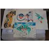 Image 2 : LOT OF 10 HAND PAINTED AARON JOSEPH SQUAMISH NATION COAST SALISH PAINTINGS