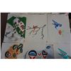 Image 3 : LOT OF 10 HAND PAINTED AARON JOSEPH SQUAMISH NATION COAST SALISH PAINTINGS