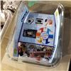 Image 4 : 2 BOXES OF NEW GLASS ONYX HEAT RESISTANT, MICROWAVE SAFE RECTANGLE BOWLS
