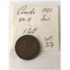 Image 1 : 1920 Canada Large Cent Fine Grade Nice Coin