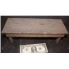 Image 1 : ZZ- ANTIQUE FILMING MINIATURE TABLE WORK BENCH WOOD