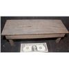 Image 2 : ZZ- ANTIQUE FILMING MINIATURE TABLE WORK BENCH WOOD