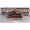 Image 1 : ZZ- ANTIQUE FILMING MINIATURE TRAINS CATTLE CARS LOT OF 5