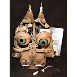 ANIMATRONIC ALIEN CREATURE HEAD WITH ALL MECHANISMS INTACT!