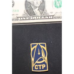 STAR TREK DISCOVERY CTP COMMAND TRAINING PROGRAM BADGE 1