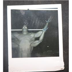 MORTAL KOMBAT PRODUCTION POLAROID OF FINAL GORO SCULPT